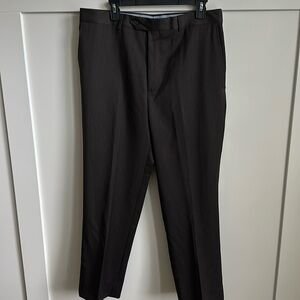 Men’s wool trousers. Dark brown, 34x29